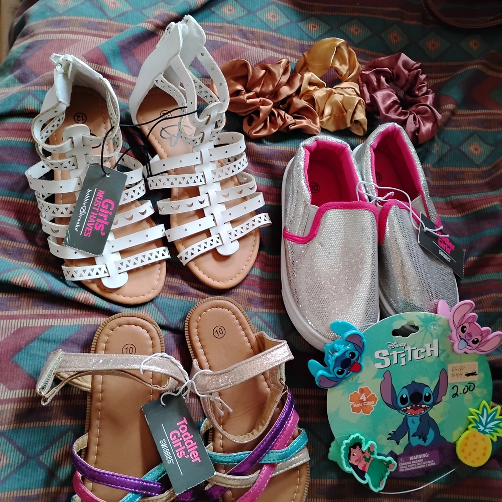 Chic White Gladiator Sandals for Kids